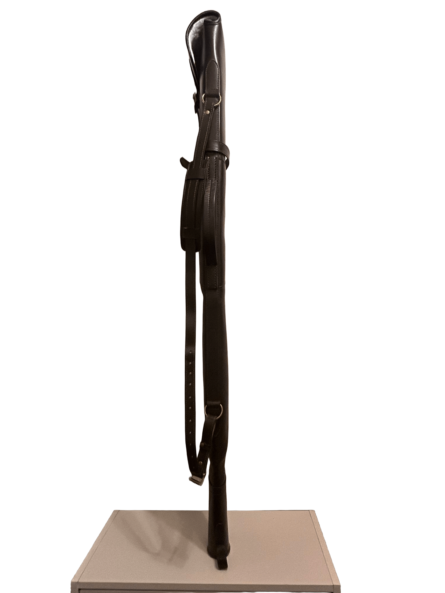 Leather Gun Slip with fold over buckle